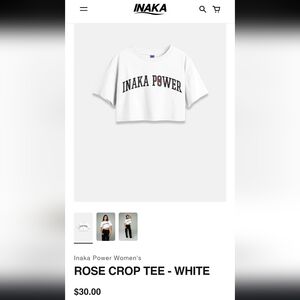 Inaka Power crop top